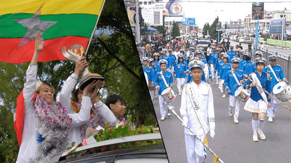 Thousands gather in Myanmar for 2-day celebration of Yangon Galacticos’ World Cup victory cover image