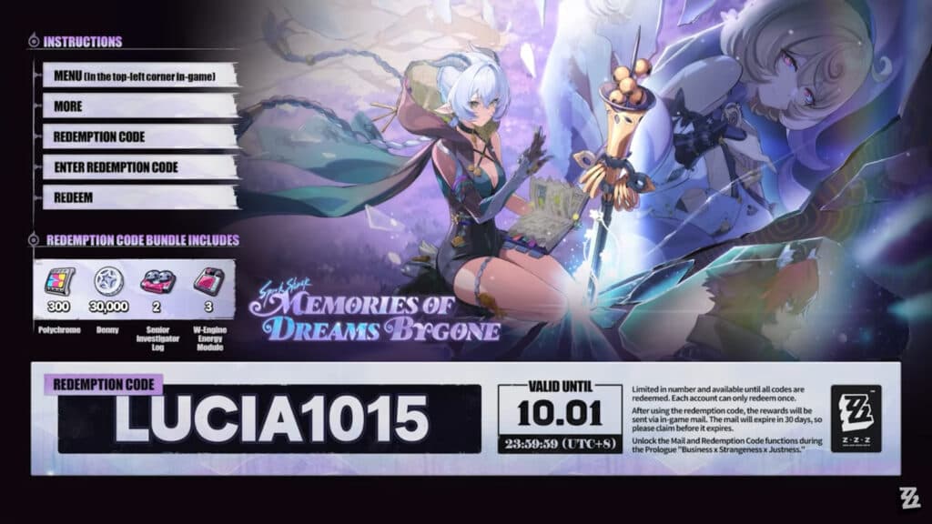 ZZZ 2.3 redeem code (Image via HoYoverse)
