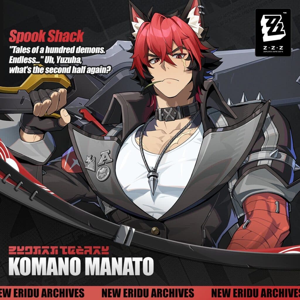 Komano Manato in ZZZ 2.3 (Image via HoYoverse)