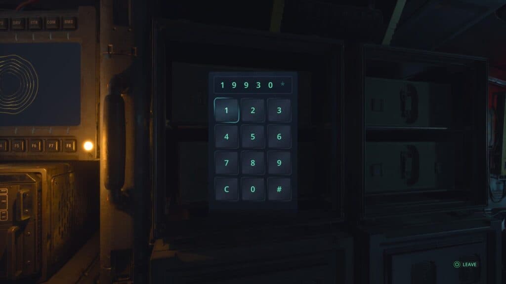 Here's the code for the APC safe. (Screenshot via esports.gg)