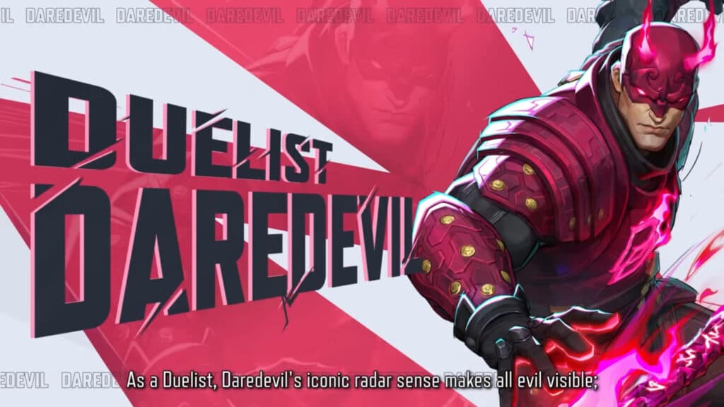 Daredevil is a duelist hero (Image via NetEase Games)