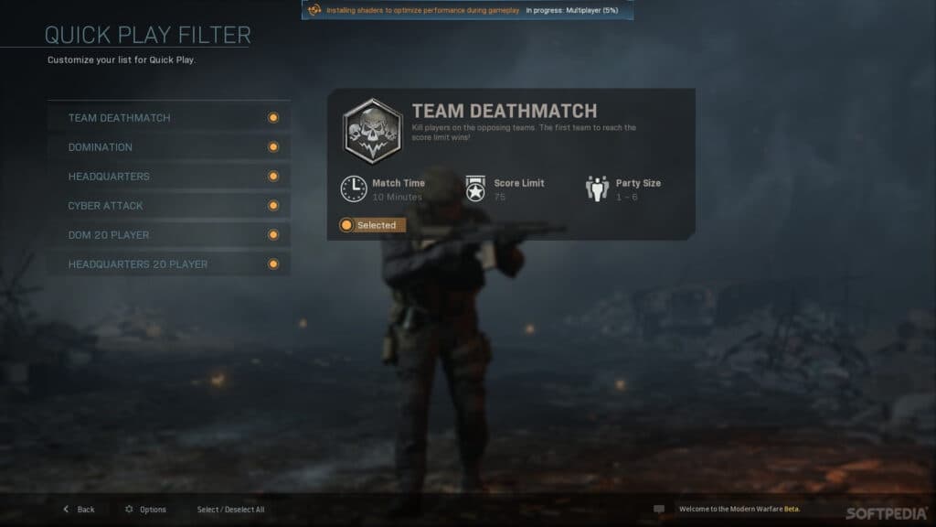 MW2019 introduced disbanding lobbies and worse SBMM. Image via Activision