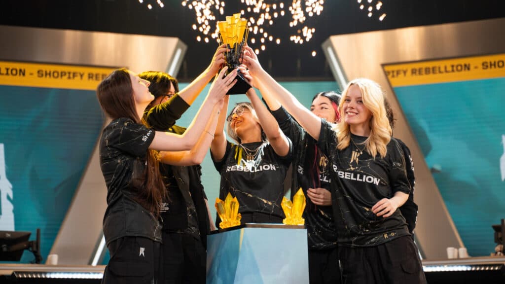 Shopify Rebellion won the Game Changers Championship 2024 (Image by Riot Games)