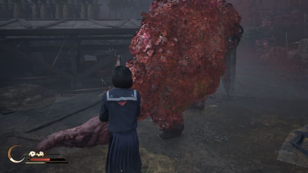 The best time to stagger it is when you see it preparing to charge towards you with its giant sword (Screenshot via esports.gg)