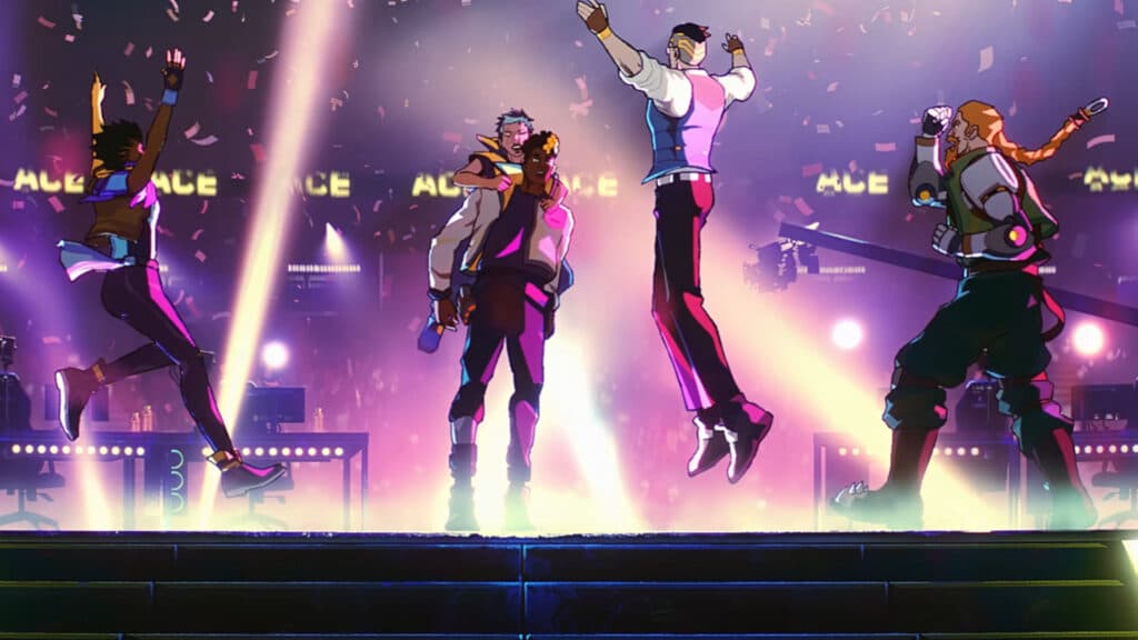 The victory moment (Image via Riot Games)