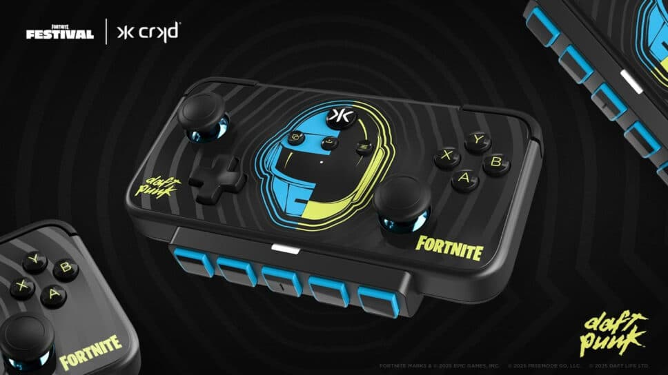 New Daft Punk-themed controller released for Fortnite Festival cover image