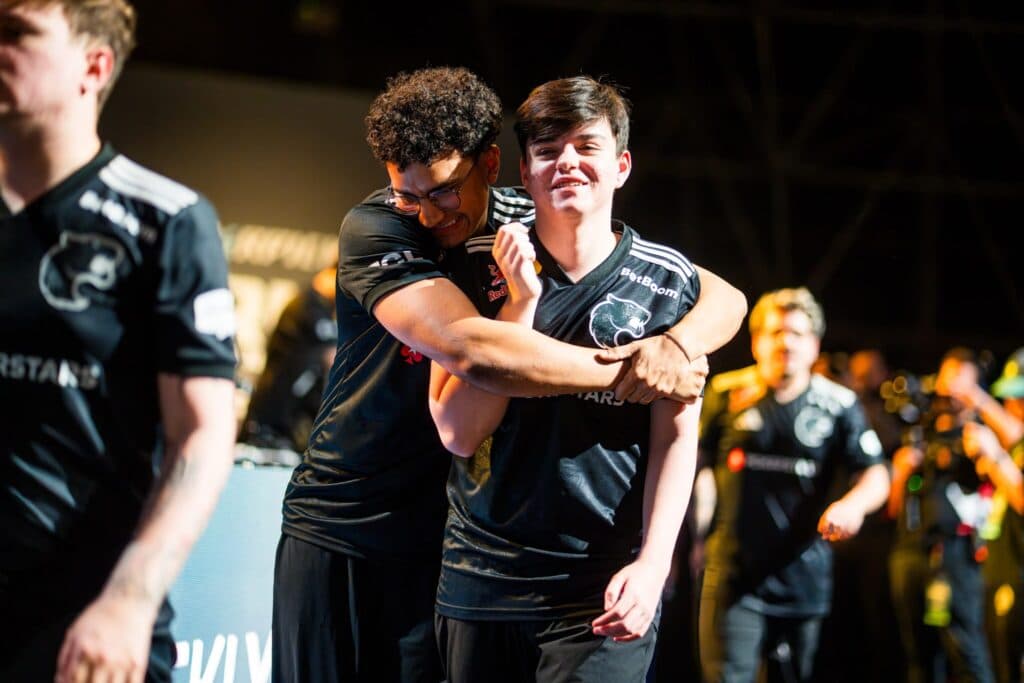 CS2 FURIA | sidde, the coach, and molodoy (Photo via Thunderpick)