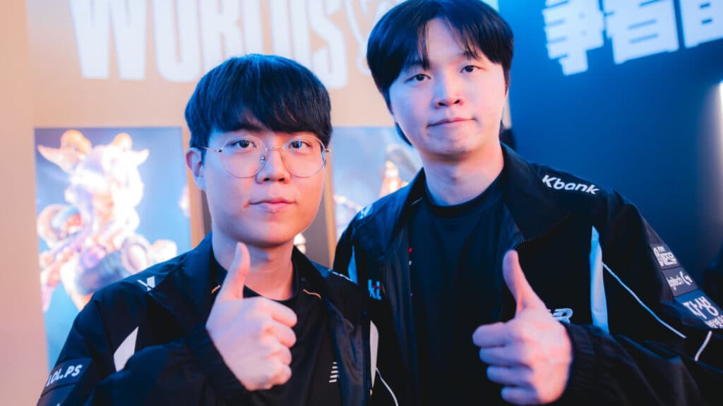 KT Cuzz and Bdd (Image via Colin Young-Wolff/ | Riot Games)