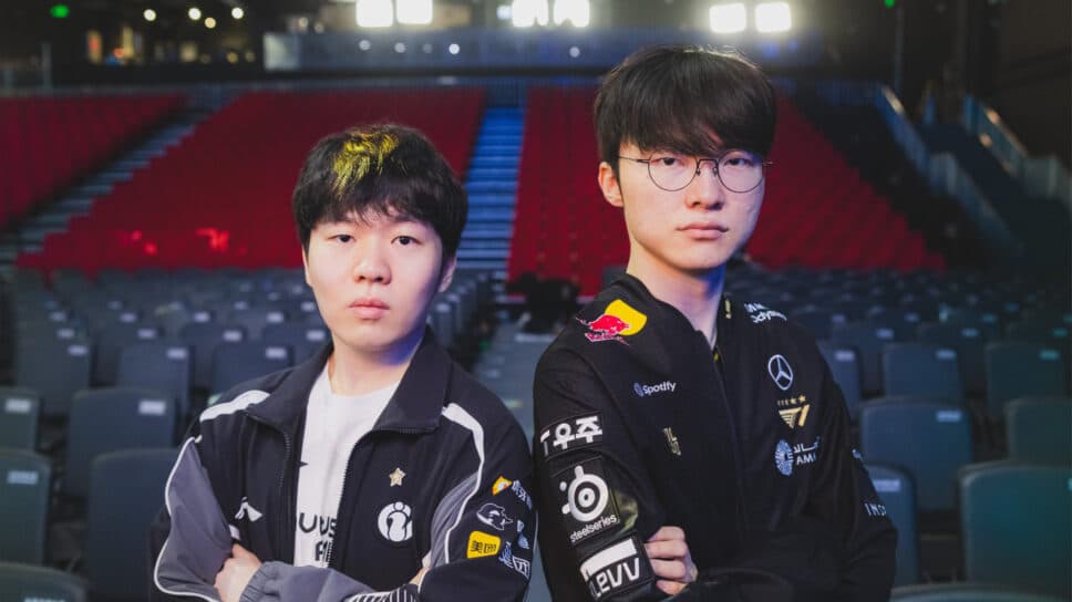 T1 strikes back at the LPL, IG falls in LoL Worlds 2025 Play-Ins cover image