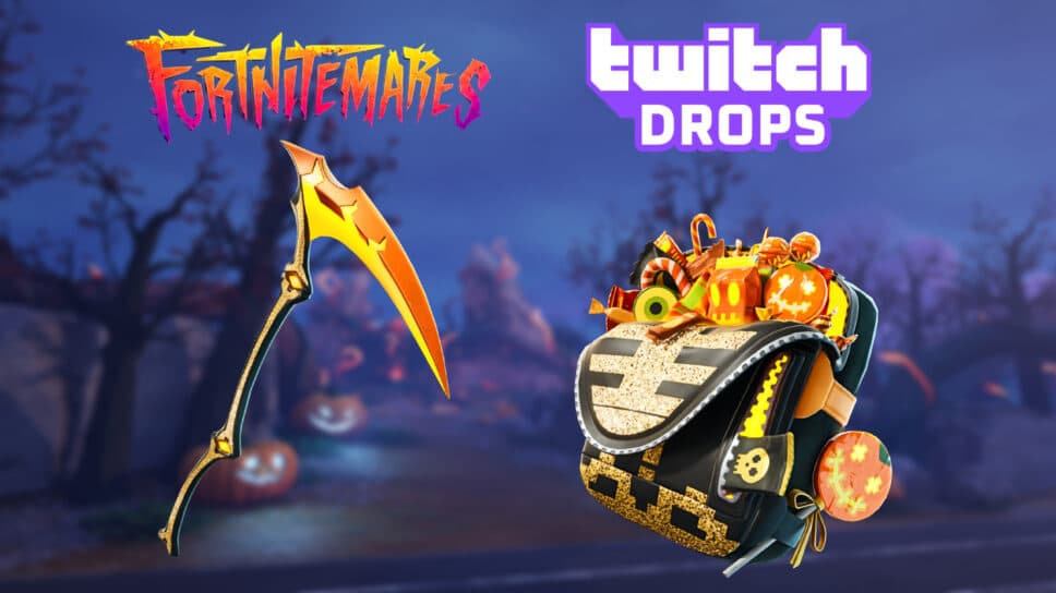How to get Fortnitemares 2025 Twitch Drops for free cover image