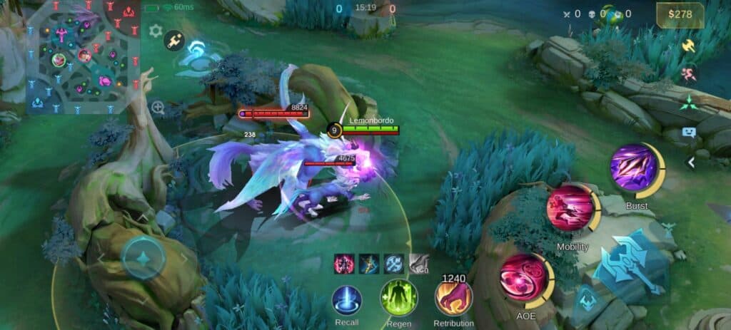 Fill up your Rage Meter first before doing any fights. (Screenshot via esports.gg)