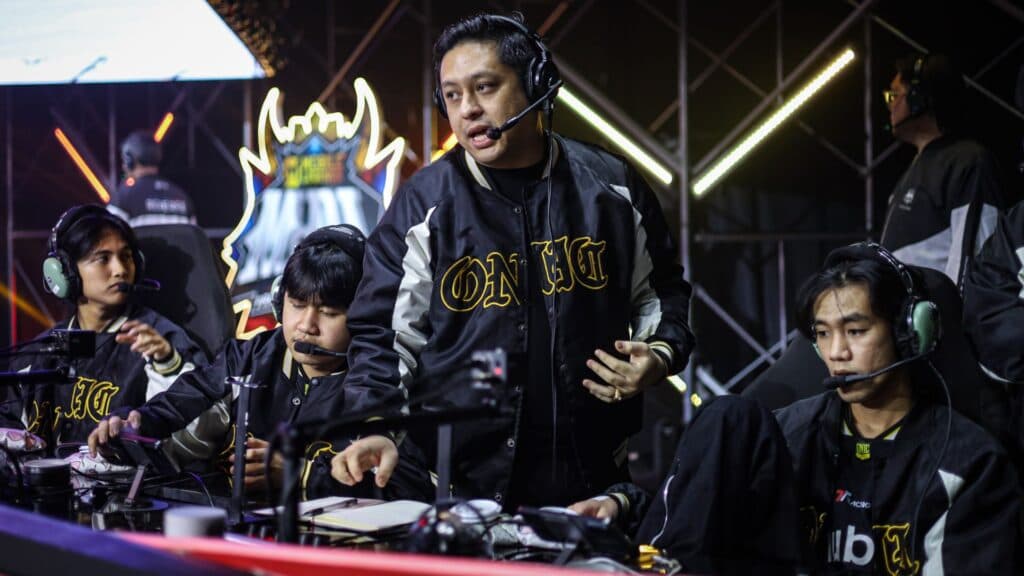 Will ONIC maintain their composure this playoffs? (Image via MOONTON Games)