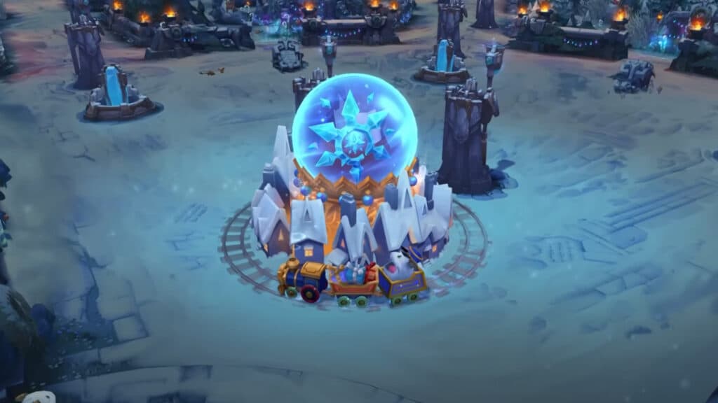 The nexus will become a snow globe (Image by Riot Games)