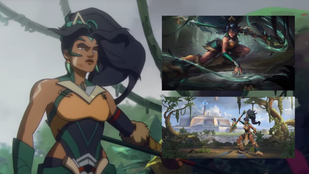 Nidalee was added to Wild Rift during Season 19