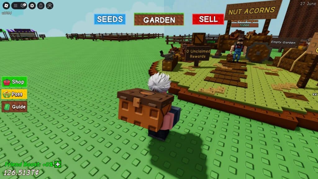 Nutty Chest in Grow a Garden (Screenshot via esports.gg)