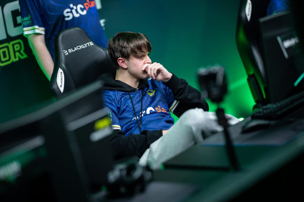 Archie at the Birmingham Major (Photo via BLAST | Michal Konkol)