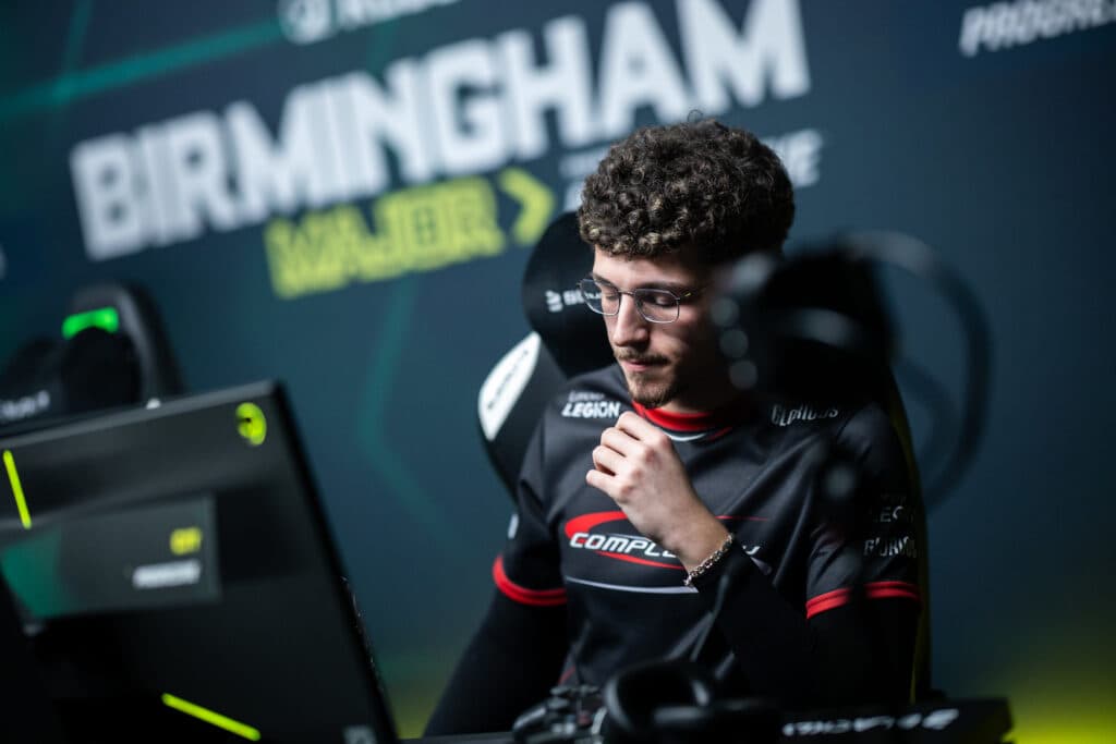 Cristian "crr" Fernández Raigal as part of Complexity Gaming (Photo via BLAST | Michal Konkol)