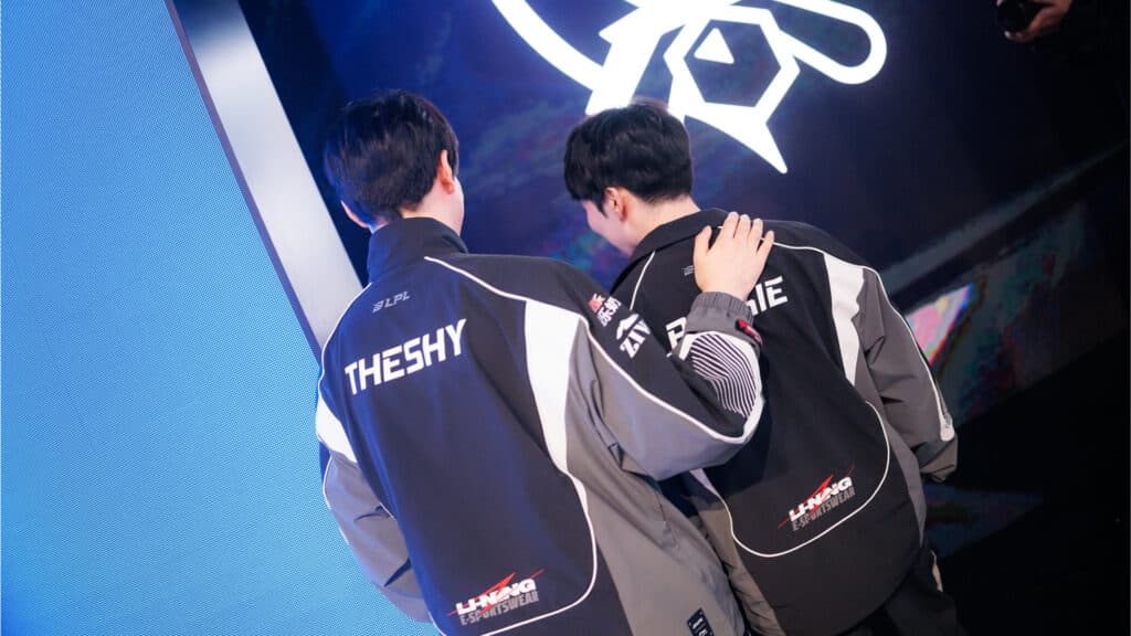 TheShy and Rookie won the LoL Worlds 2018 (Image via Liu YiCun | Riot Games)