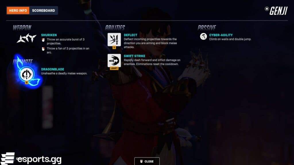 Genji (Screenshot via esports.gg)