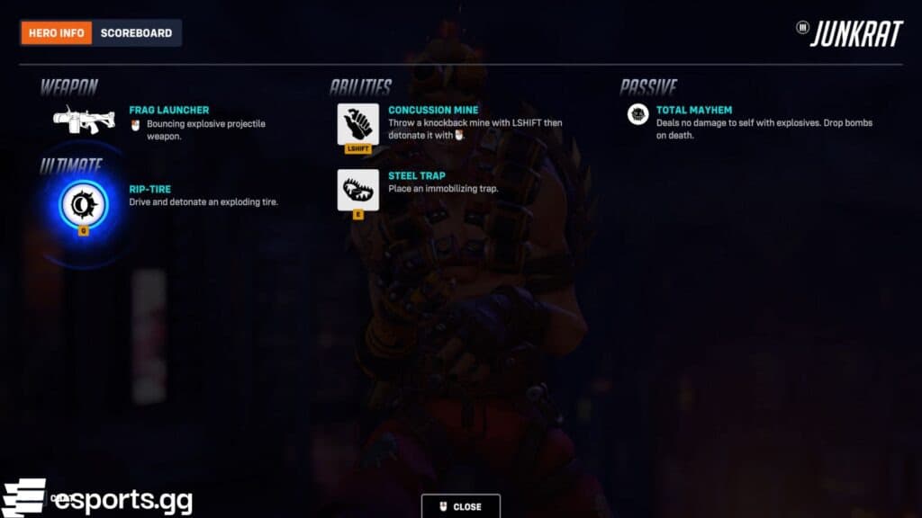 Junkrat (Screenshot via esports.gg)