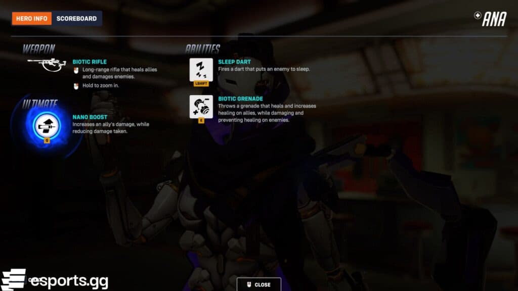 Ana (Screenshot via esports.gg)