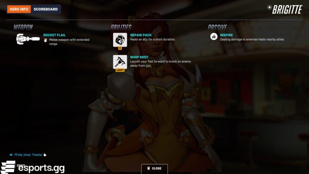 Brigitte (Screenshot via esports.gg)