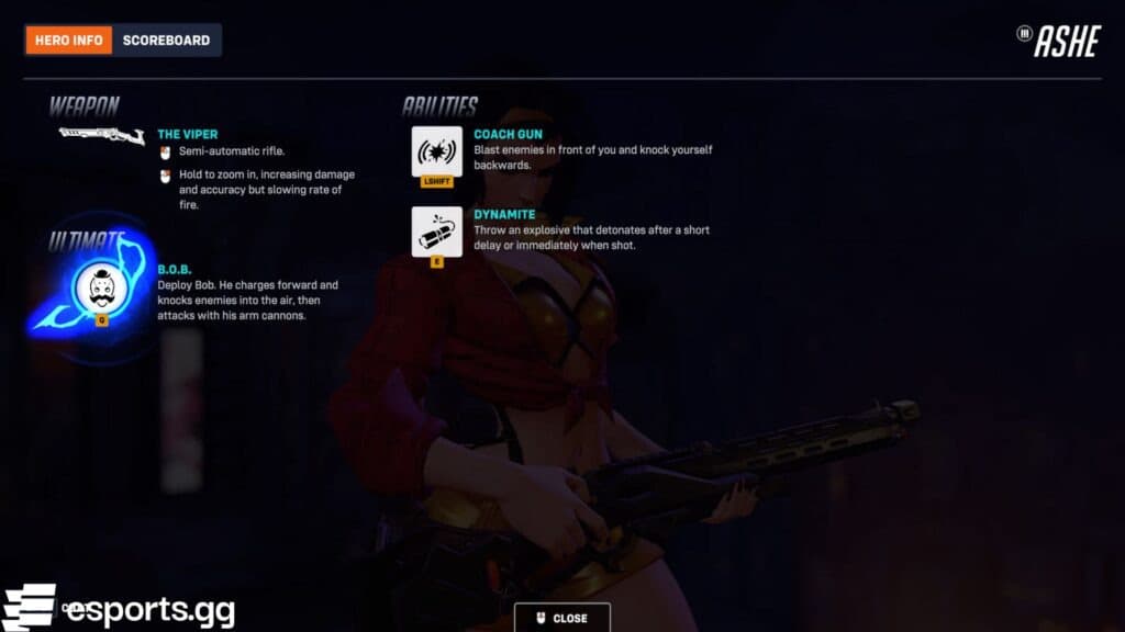 Ashe (Screenshot via esports.gg)