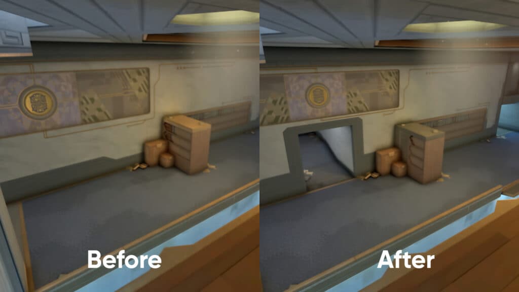 Mid Bend will be repositioned (Collage via esports.gg)