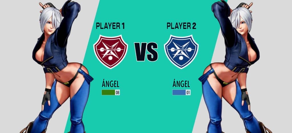 Ángel vs Ángel in KOF XV (Image via esports.gg)