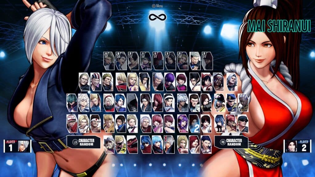 Ángel and Mai in KOF XV (Image via esports.gg)