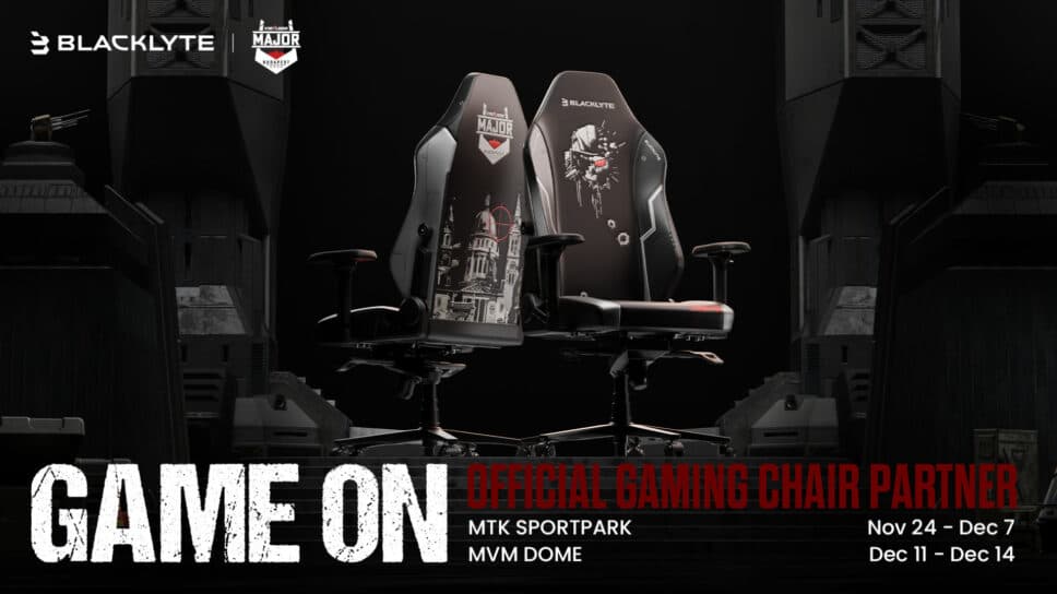 Blacklyte named official furniture partner for StarLadder Budapest Major 2025 cover image