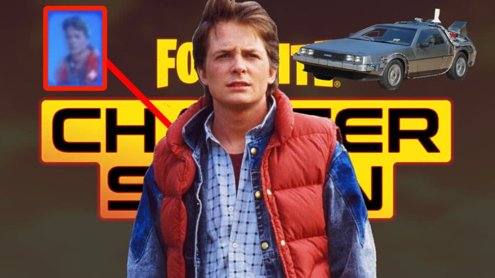 Back to the Future x Fortnite: Marty McFly skin, DeLorean, and more cover image