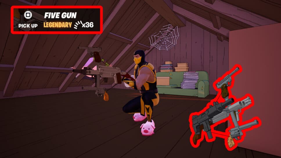 How to get Moe’s Five Gun in Fortnite cover image