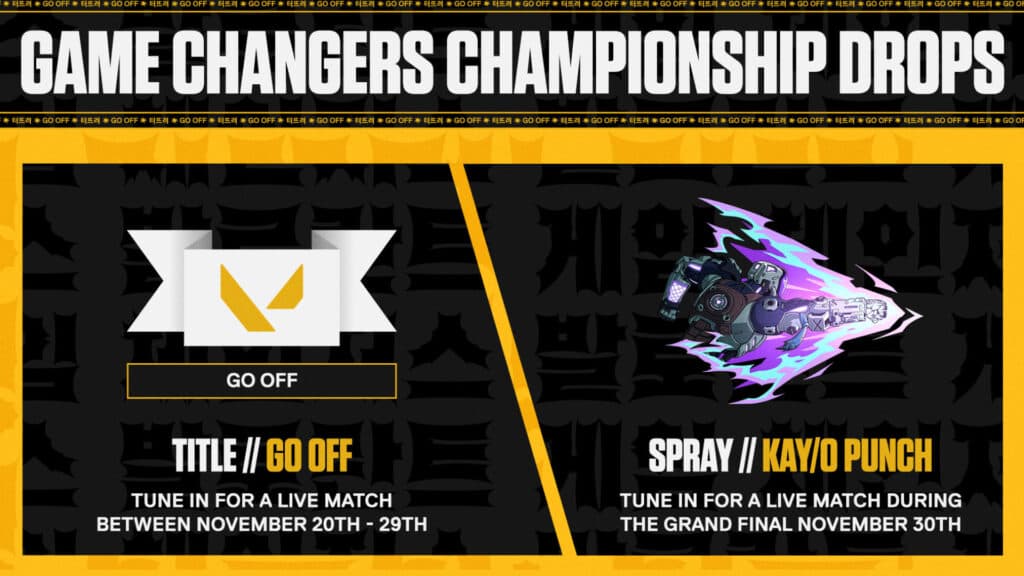 Game Changers Championship 2025 drops (Image via Riot Games)