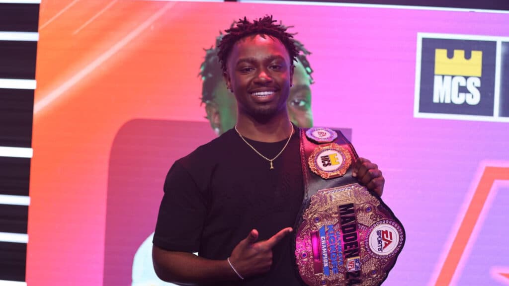 Henry Leverette is an eight-time Madden Championship winner (Image by EA)