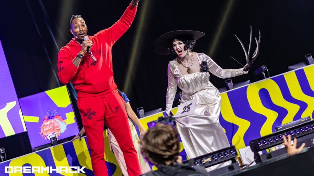 Lady Alcina Dimitrescu (Photo by Sophie Barrowclough/DreamHack Atlanta)