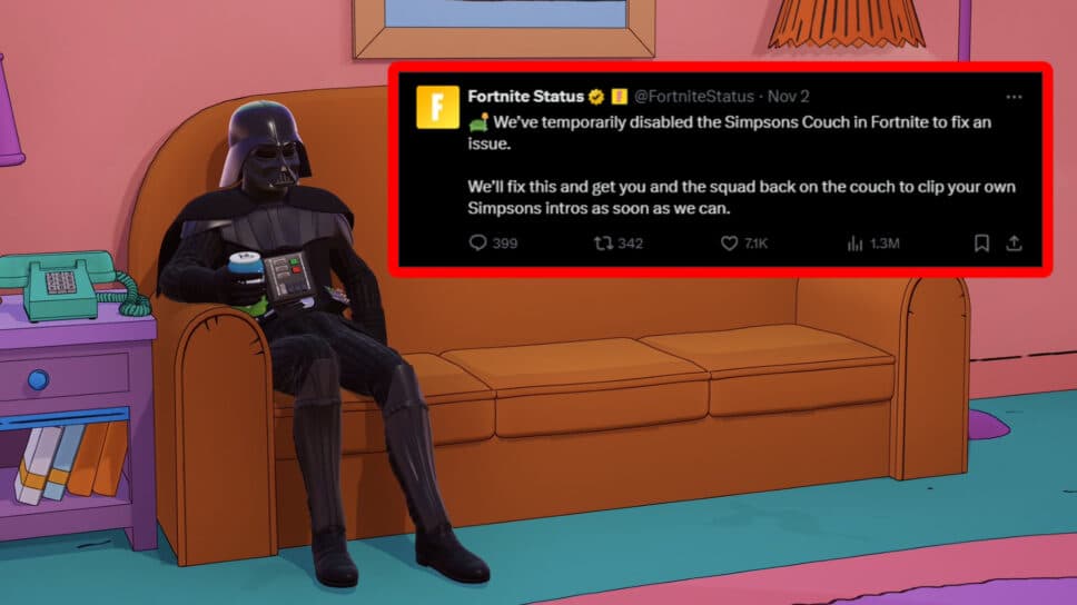 How to sit on The Simpsons’ couch in Fortnite cover image