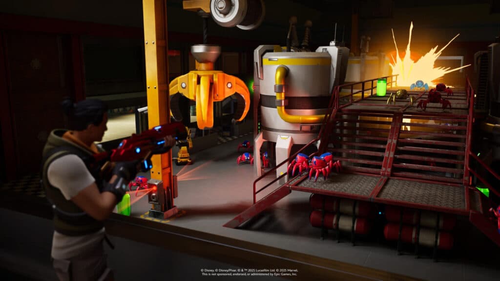 WEB Slingers: Spider-Bot Blaster (Image via Epic Games)