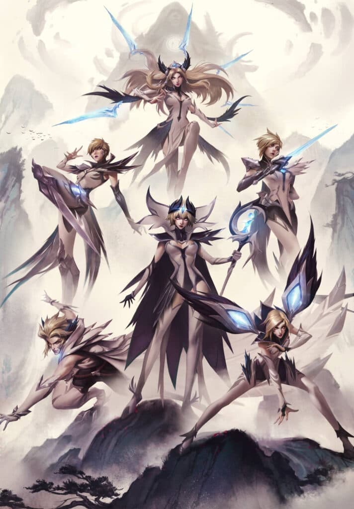 LoL Worlds 2018 skins (Image by Riot Games)