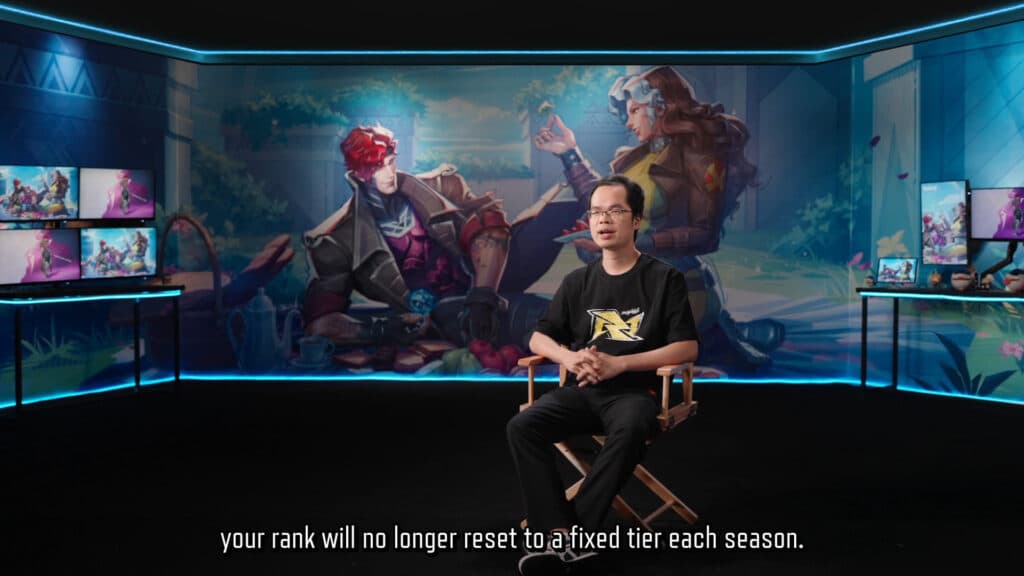 Guangguang talked about the Ranked Restrictions in Dev Vision Vol.11 (Image via NetEase Games)