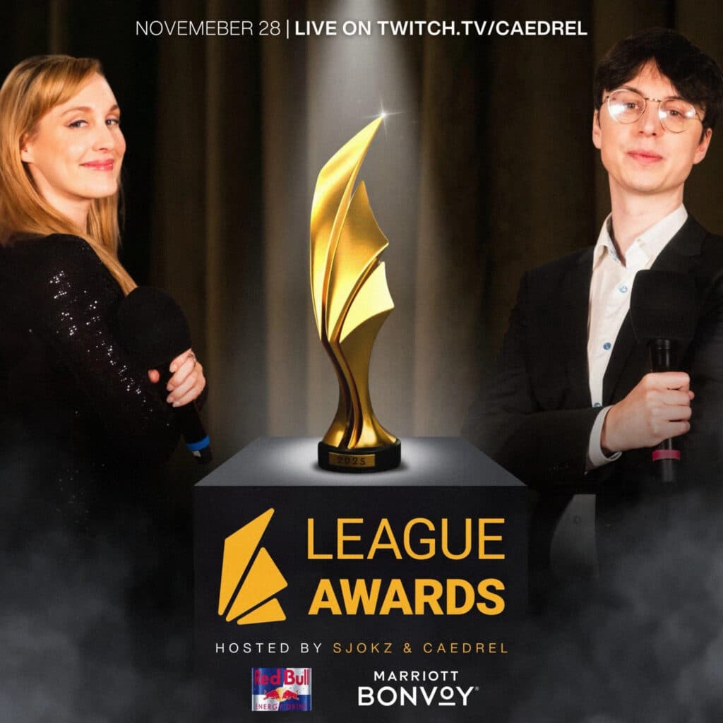 The League Awards 2025 will be broadcast on Nov. 28 (Image via The League Awards)