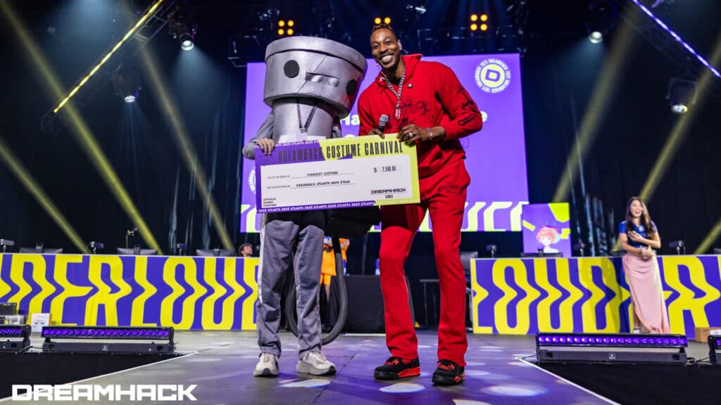 Chibi-Robo! won the Funniest Costume category (Photo by Sophie Barrowclough/DreamHack Atlanta)