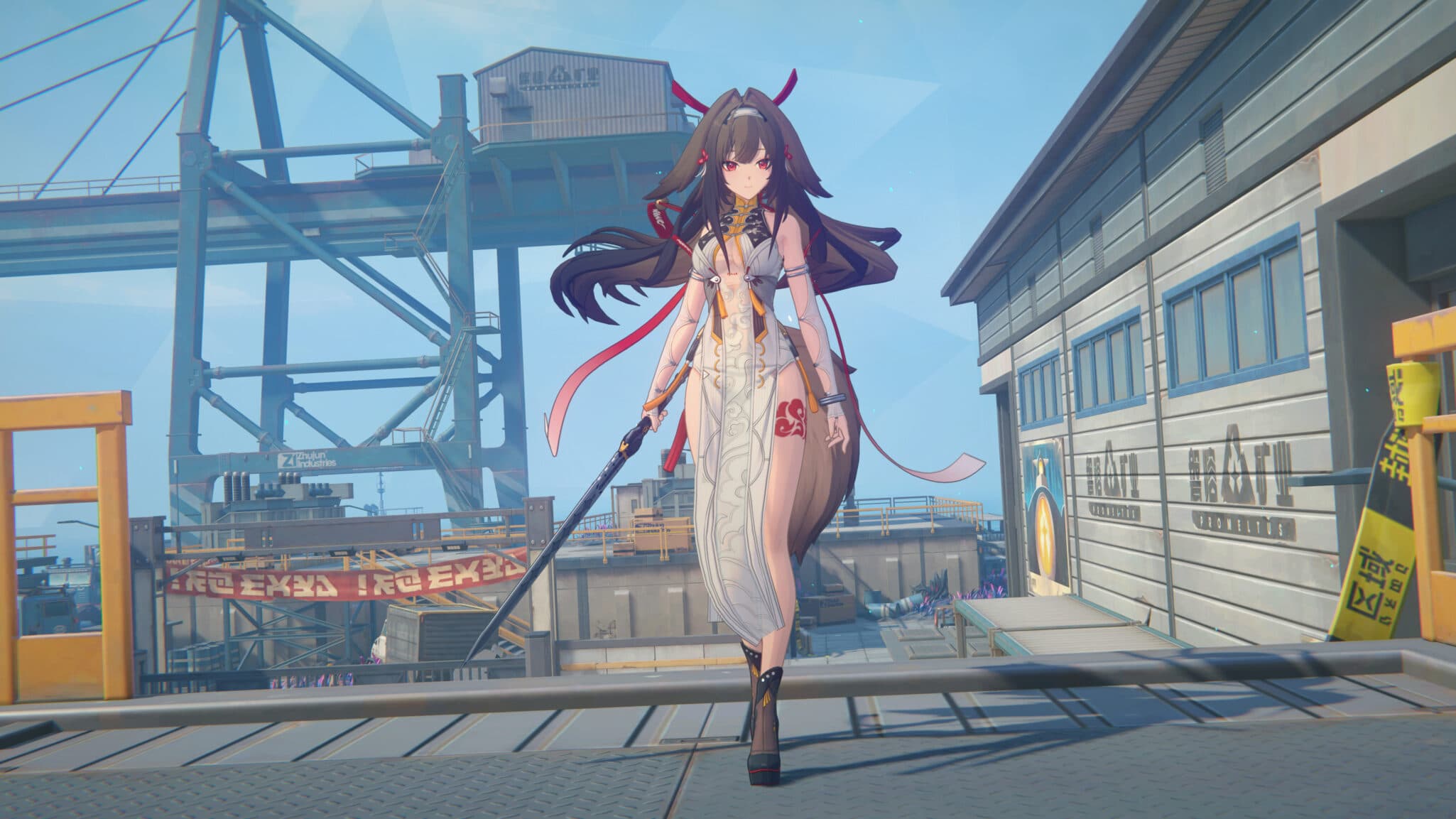 Ye Shunguang's default outfit (Image via HoYoverse)