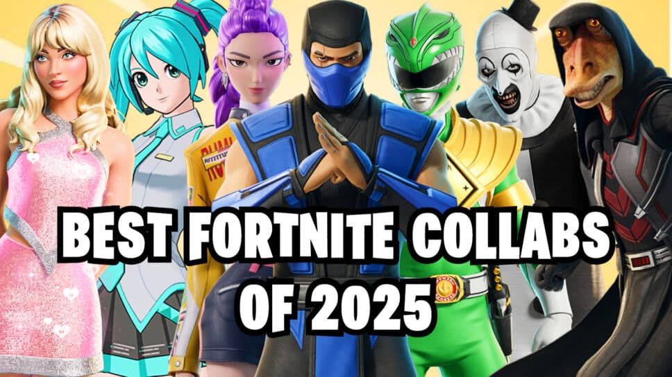 The BEST Fortnite collabs of 2025 cover image