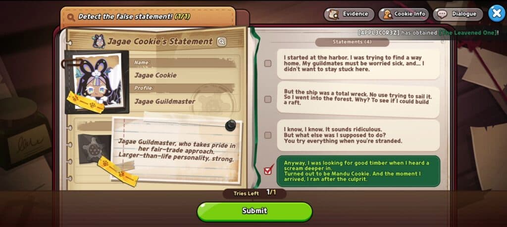 Review Jagae Cookie's statements (Screenshot via esports.gg)