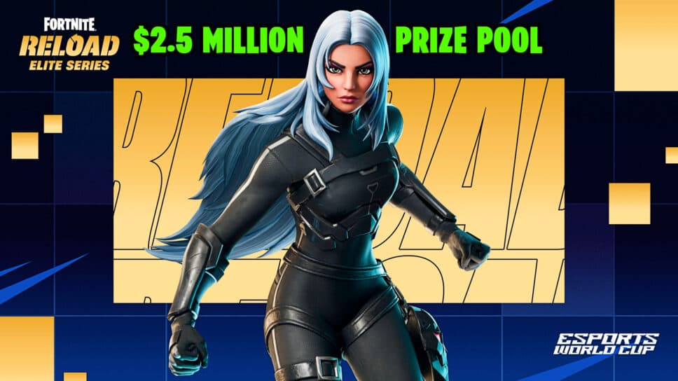 Fortnite announces $2.5M Reload Elite Series qualifier for the Esports World Cup cover image