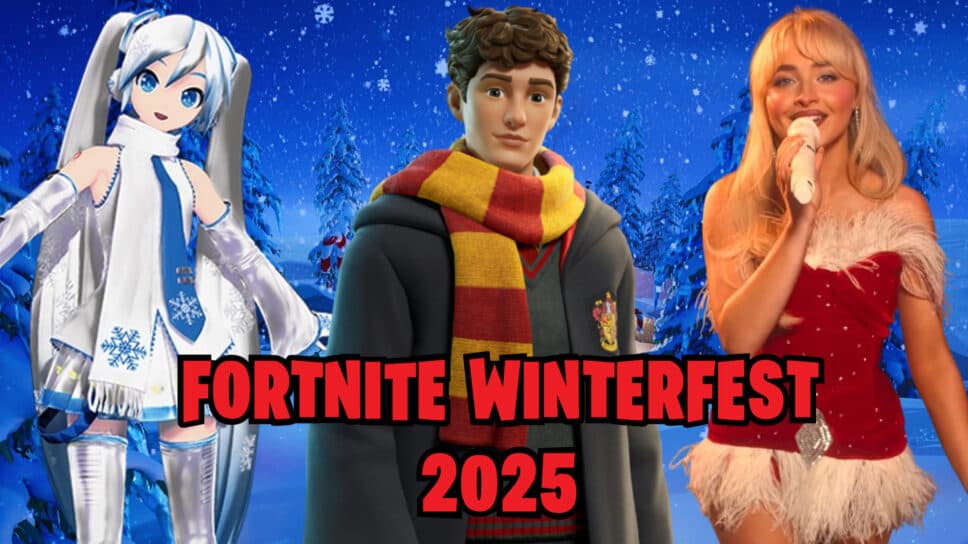 Fortnite Winterfest 2025: Countdown, all collabs, and more cover image