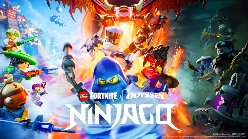 LEGO Fortnite NINJAGO update: All skins, pass rewards, and more cover image