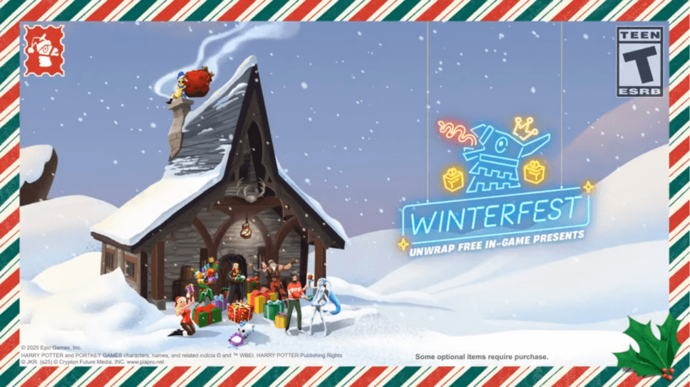 Fortnite Winterfest 2025 skins: Release dates for Miku, Sabrina Carpenter, and more cover image