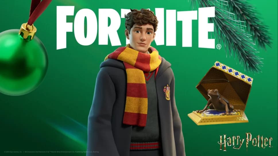 Fortnite drops first look at Harry Potter collab and free Back Bling cover image
